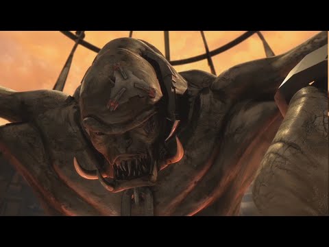 Star Wars: The Force Unleashed II - The Gorog Boss Fight 1080p