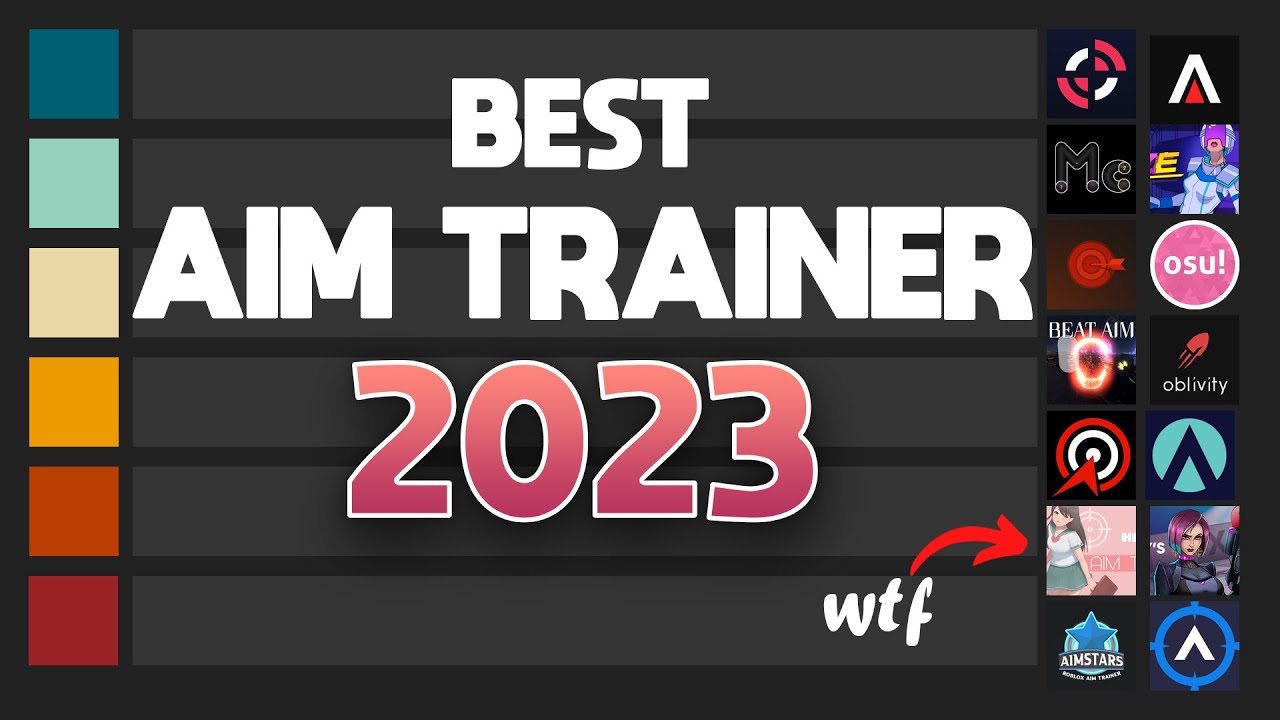 Best AIM TRAINER 2023 - Tier List