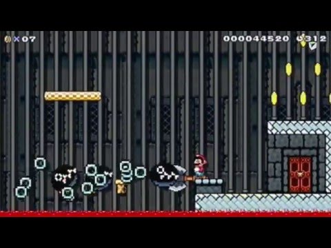 Super Mario Maker - Chamber of Chomps - E24B-0000-0162-3761