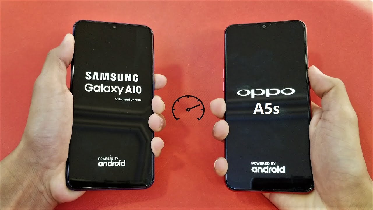 Samsung Galaxy A10 vs Oppo A5s - Speed Test!
