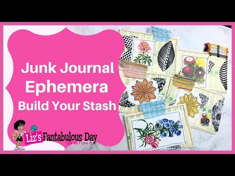 How to Build Your Ephemera Stash , Easy Junk Journal Ephemera Ideas- How to Make Timecard Tags