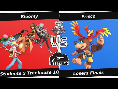 Students x Treehouse 10 Losers Finals - Bloomy (Pyra, PKM Trainer) Vs. Frisco (Banjo) Smash Ultimate