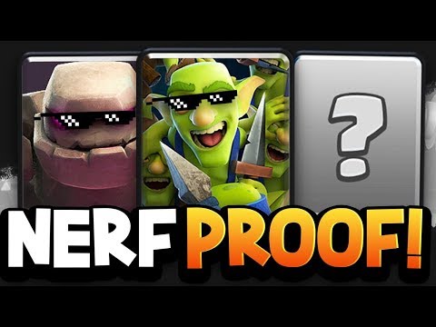 Top 10 Cards that WILL NEVER DIE in Clash Royale | NERF PROOF!