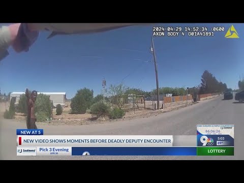 DASO releases body cam of Chaparral man in officer-involved shooting