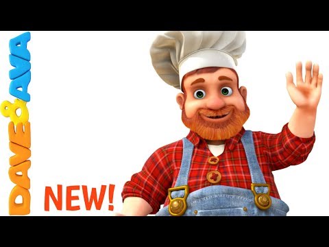 🎂 Pat a Cake | Nursery Rhymes from Dave and Ava | Song for Children 🎂