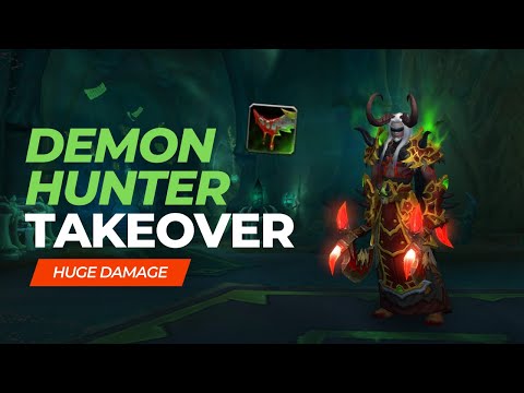 DEMON HUNTER TAKEOVER | +7 mil damage | WoW Dragonflight Prepatch PVP