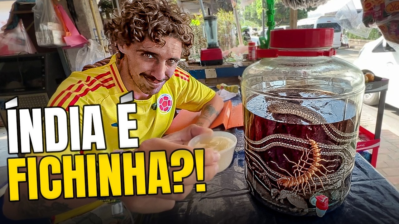 AS PIORES COMIDAS DE RUA QUE EU ENCONTREI NA ÁSIA...