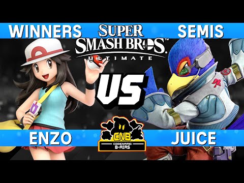 Smash Ultimate Tournament Winners Semis - Enzo (PT) vs Juice (Falco) - CNB 196