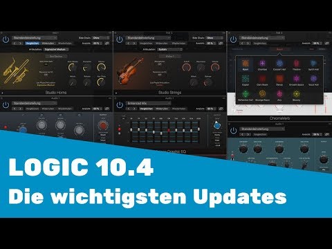 Logic 10.4 - Die wichtigsten Neuheiten