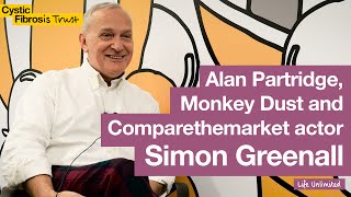 Two minutes with 'I'm Alan Partridge' actor Simon Greenall | Cystic Fibrosis Trust video