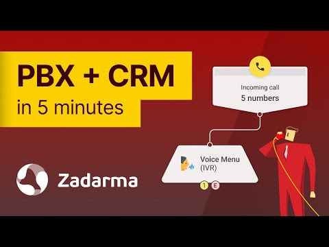 Setting Up Zadarma PBX and CRM in 5 Minutes — Step-by-Step Guide