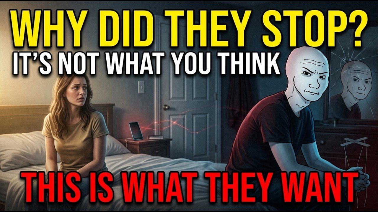 When a narcissist suddenly stops being intimate with you, this is what they really want.