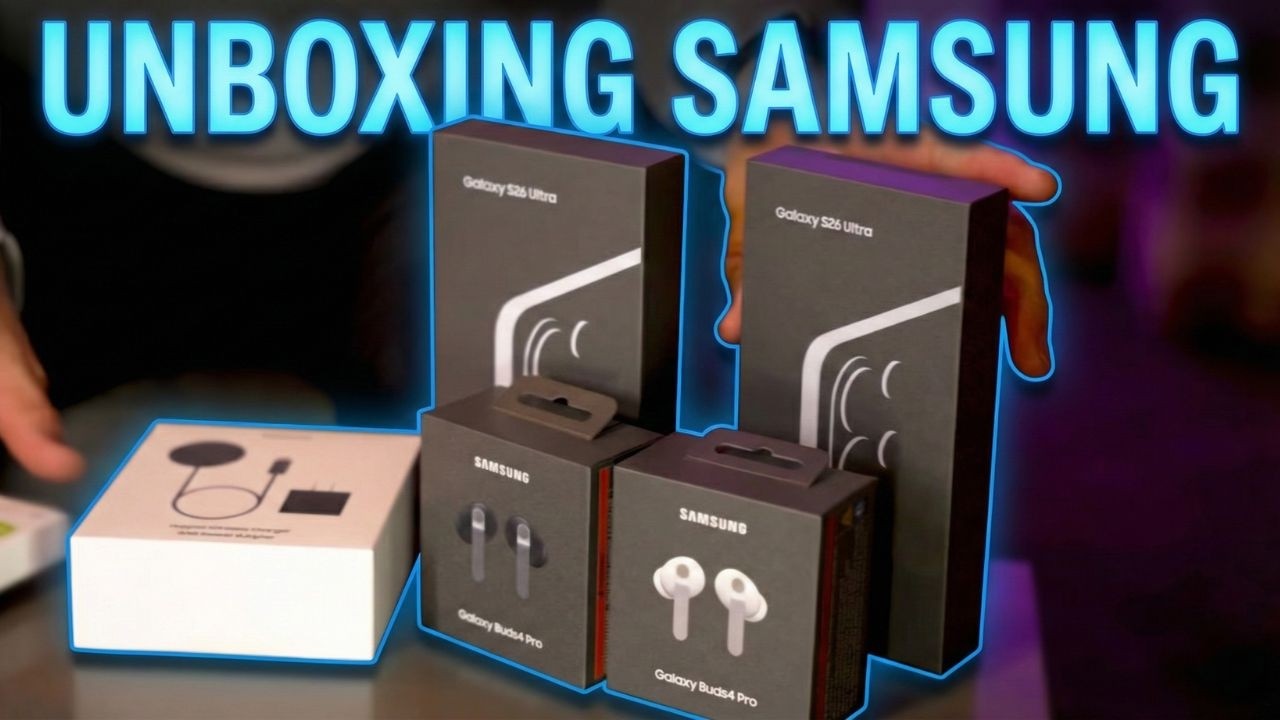 Ultra Unboxing Productos Samsung