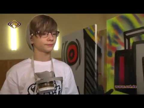 42/14 Bunt und weltoffen – Schüler sprühen für Demokratie