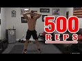 Home Workout Without Weights - 500 REPS!