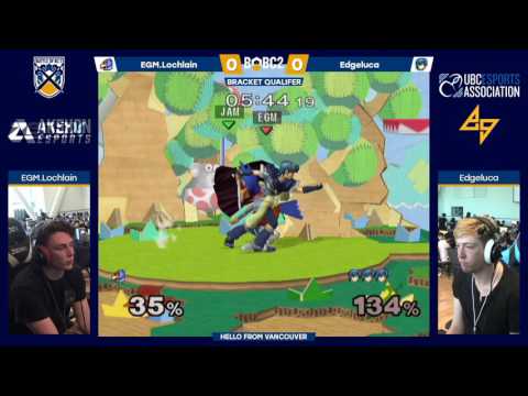 Battle of BC 2 | EGM.Lochlain (Falco) vs. Edgeluca (Marth) | SSBM Pools