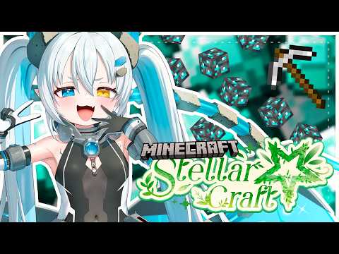 DIAMONDS!! 【MINECRAFT: STELLARCRAFT】