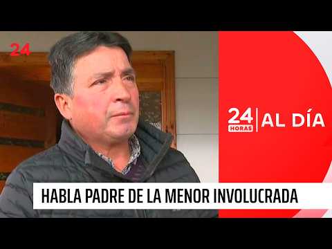 Crimen en Loncoche: habla el padre de la menor involucrada | 24 Horas TVN Chile