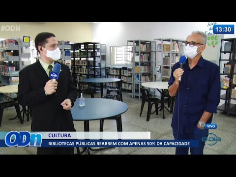 Bibliotecas públicas reabrem com apenas 50% da capacidade 09 07 2021