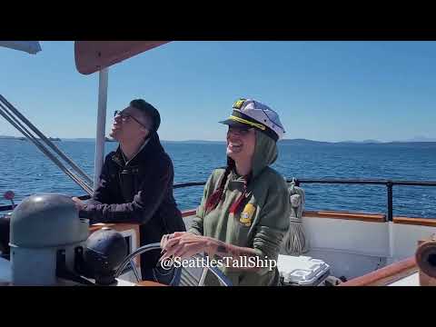 Come sailing on Seattle’s Tall Ship! Our beautiful historic schooner, Bay Lady, is the perfect boat ride for families, romantic sunset sail for couples, or evening booze cruise for party boaters. Join us on one of our daily sailing tours!