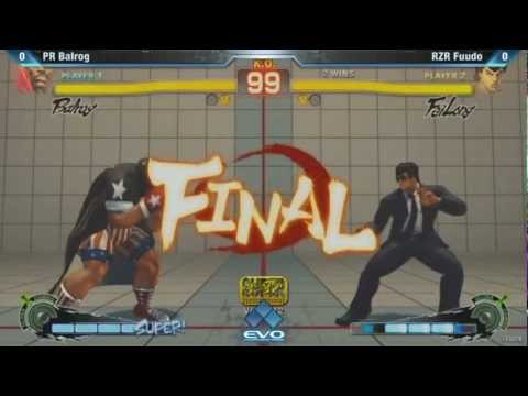 EVO 2012 Quarter Finals -  PR Balrog vs Fuudo