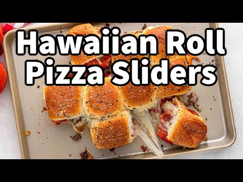 Hawaiian Roll Pizza Sliders Recipe: Perfect Party Snack!