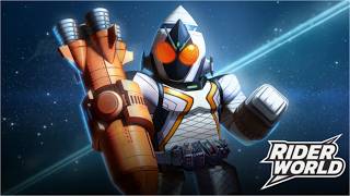 Meet Kamen Rider Fourze 🚀– Roblox Rider World