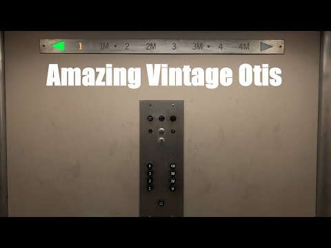 EPIC Vintage 1961 OTIS Traction Elevator @ 302 E McDaniel St Garage - Springfield, MO