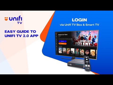 Unifi TV 2.0 login guide — via Unifi TV Box and Smart TV