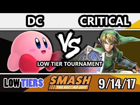 STR 2017 Smash 4 Low Tiers - DC (Kirby) Vs. AF | Critical (Link) - Smash Wii U