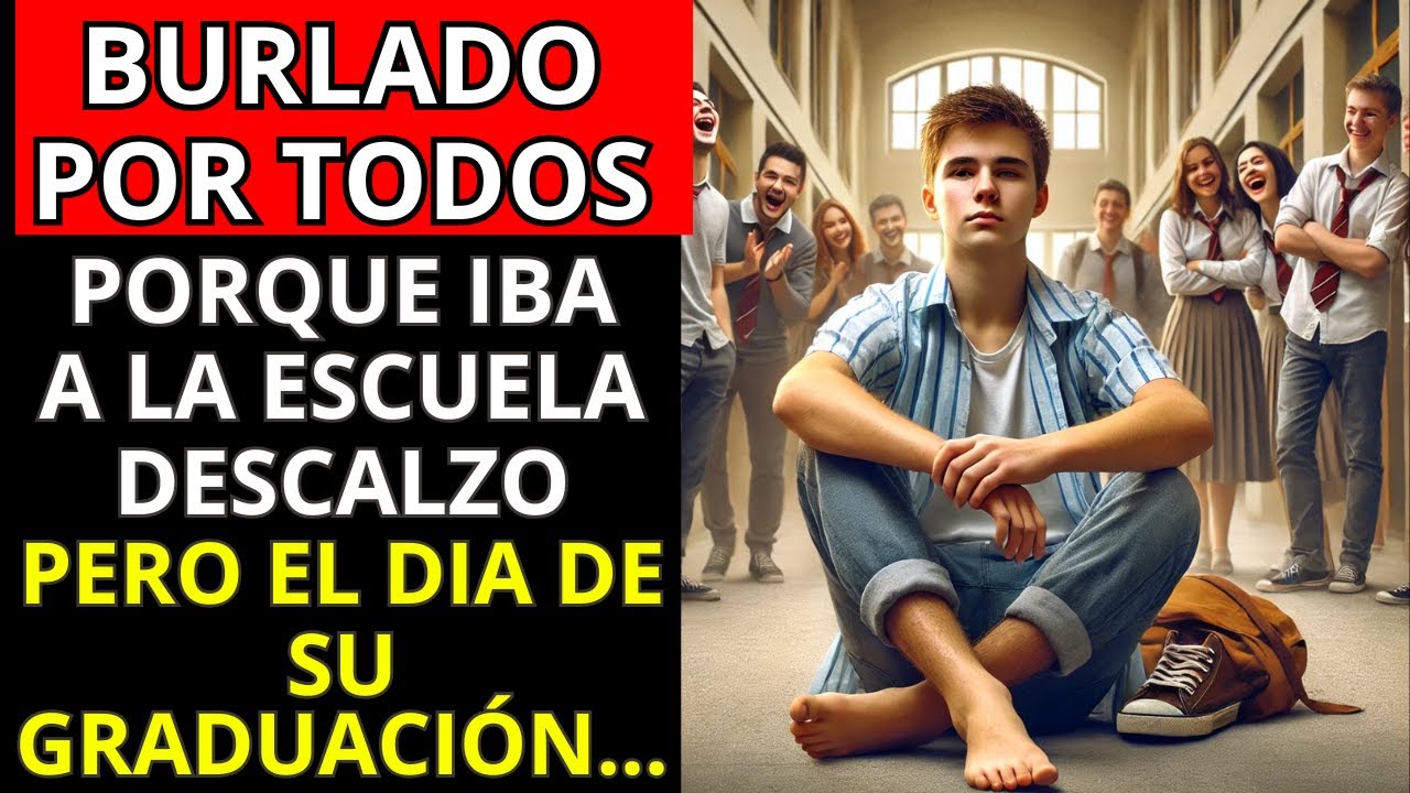 SE BURLABAN DE ÉL PORQUE ASISTÍA A LA UNIVERSIDAD DESCALZO, PERO EL DÍA DE SU GRADUACIÓN...
