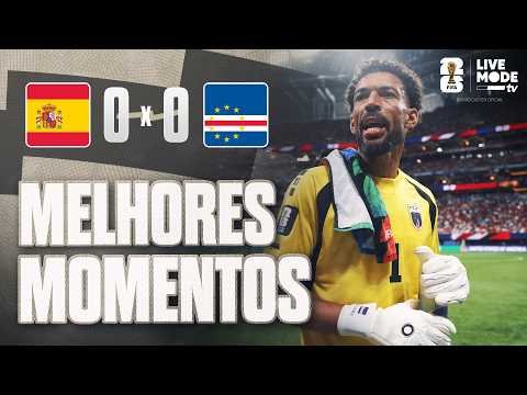 Espanha 0-0 Cabo Verde (WC 2026)