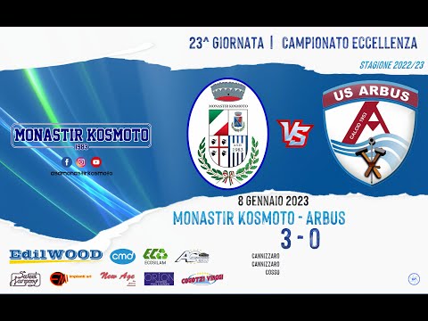 08/01/2023 Monastir Kosmoto - Arbus (Gol e Highlights)