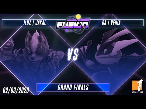 Fusion #9 - DA | Venia (Greninja) Vs. Iluz | Jakal (Wolf) - Grand Finals - Smash Ultimate