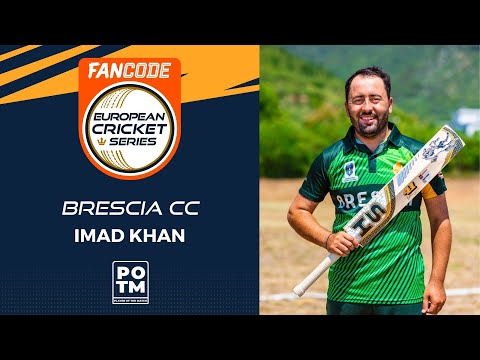 POTM: I.Khan - BRE vs JIB | Highlights | FanCode ECS Brescia, 2022 Day 1 | ECS22.363
