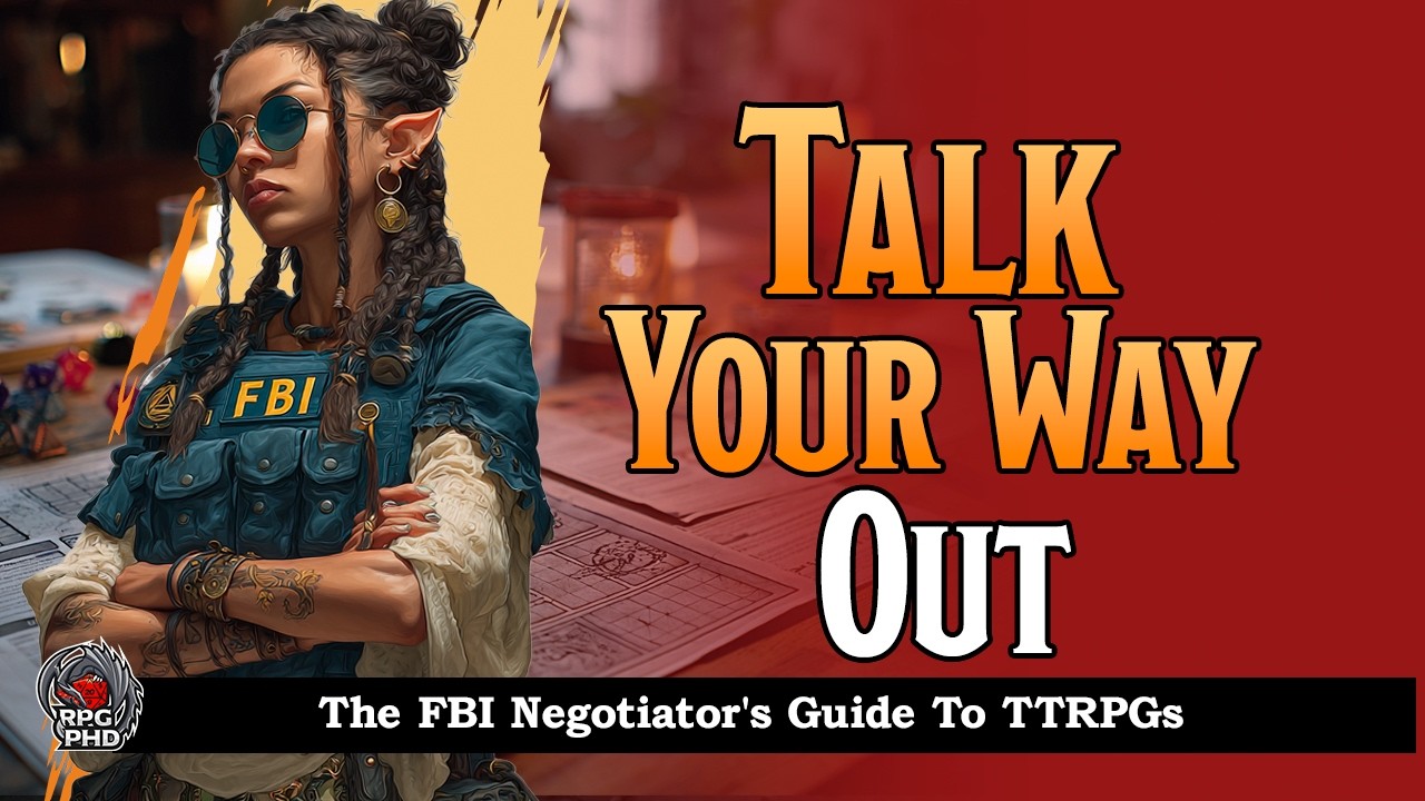 Negotiate Like the FBI: Real Hostage Tactics in TTRPGS