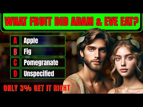 25 Bible Questions About Adam and Eve To Test Your Bible Knowledge | The Bible Quiz