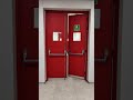 Panic Bar Door Double Door