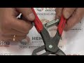 Knipex Reguliuojami replės 250mm automatinio vamzdžio (85 01 250)