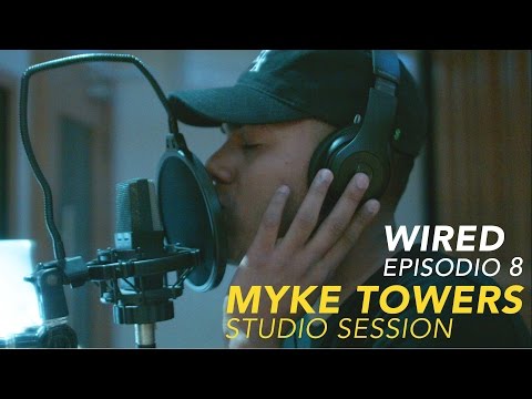 MYKE TOWERS STUDIO SESSION - WIRED - Ep. 8 - La Boveda