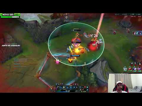 Buero fazendo 4v1 de Vayne top Solo | Buerinho