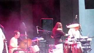 Gang Gang Dance - Vacuum - Live - Prospect Park - Brooklyn Bandshell