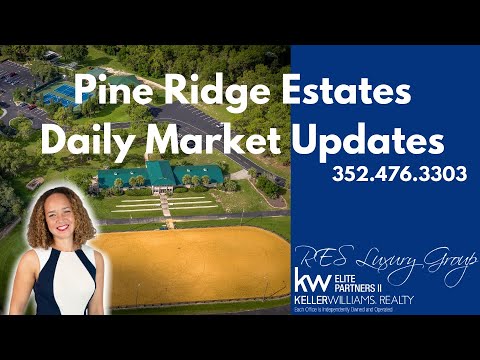 Homes for sale in Pine Ridge Estates market update October 19, 2020