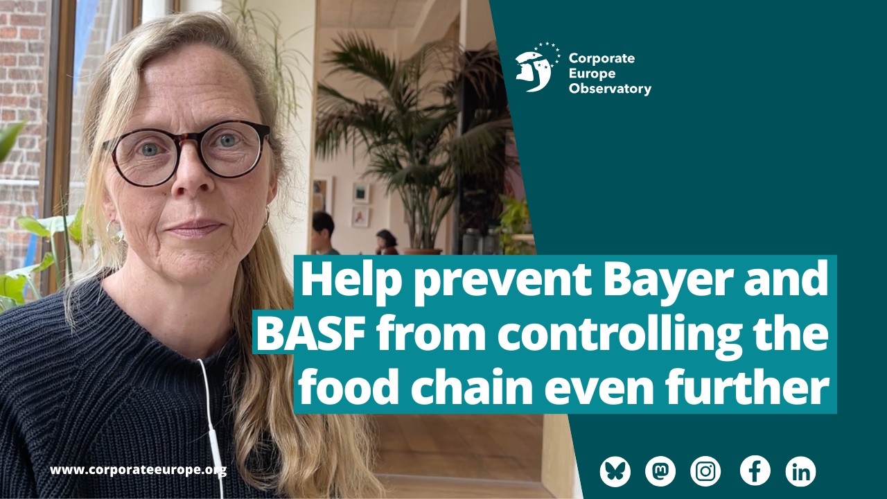 Help prevent Bayer and BASF from controlling the food chain even further!