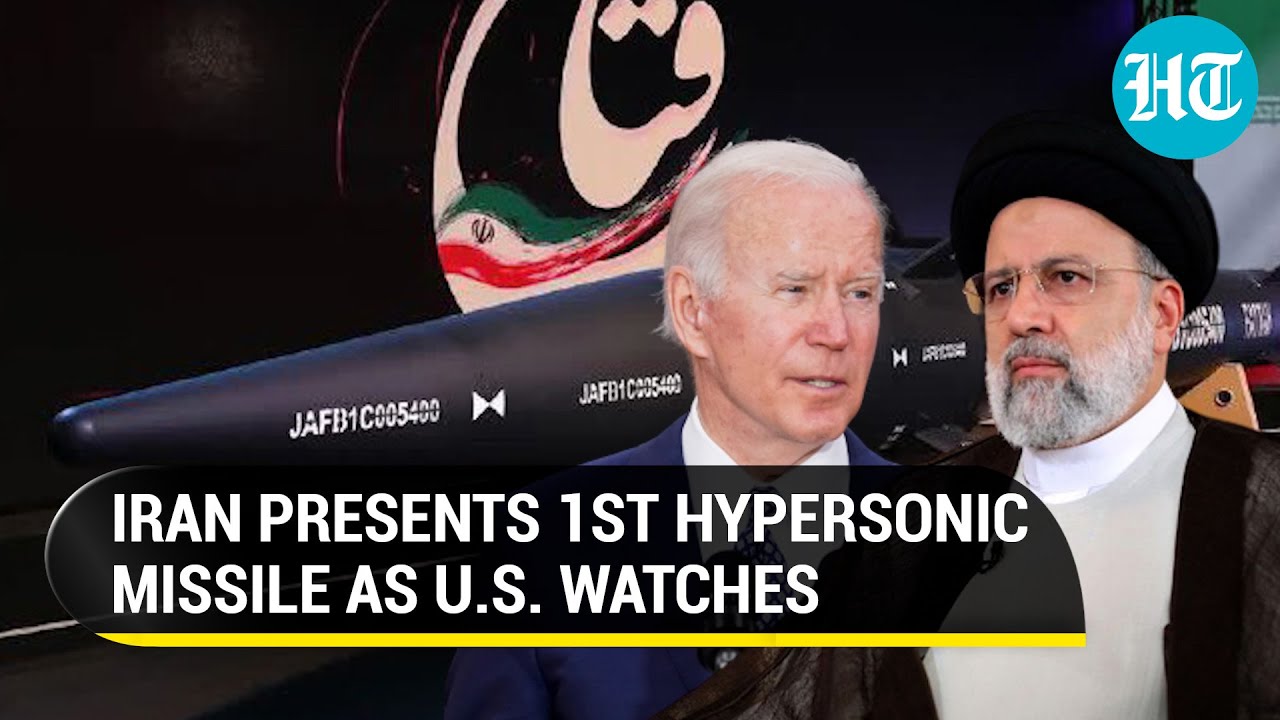 Iran unveils first hypersonic missile with 1,400 Km range in a veiled threat to U.S., Israel | Watch