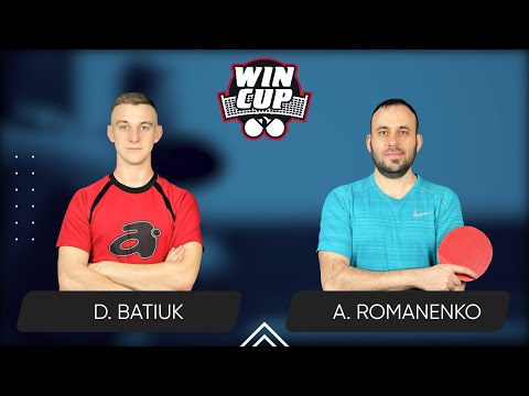 22:45 Dmytro Batiuk - Andrii Romanenko West 6 WIN CUP 22.06.2024 | Table Tennis WINCUP