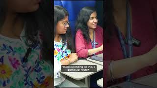 Sitharaman Interacts with Youth Aboard Vande Bharat Express