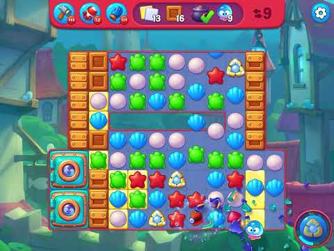 Fishdom Hard level 7595 no boosters フィッシュダム ハード [Friend's]