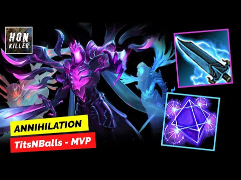 HoN Shadowblade NULLFIRE BLADE with GEOMETER'S BANE - MVP