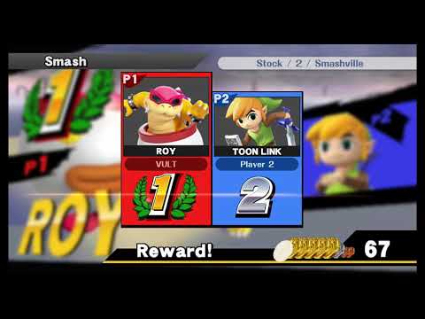 Vult (Roy Koopa, Cloud) vs Big Bocefas (Toon Link, Marth) SDSmash Round 2 (7/14/2018)